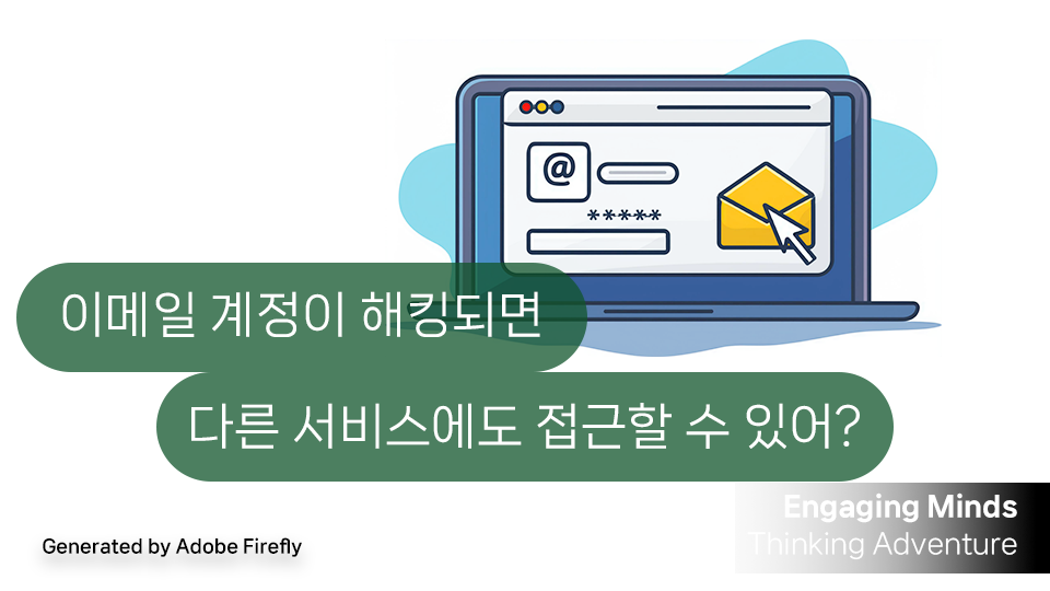 이메일 계정이 해킹되면 다른 서비스에도 접근/해킹할 수 있게 돼?
