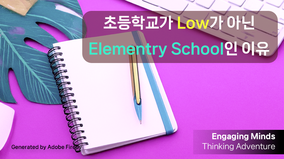 초등학교가 Low가 아닌 Elementry School인 이유